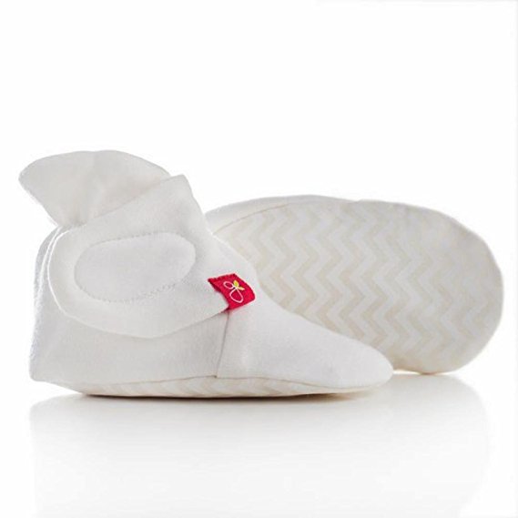 Goumikids Goumiboots Soft Stay On Booties, Year Round Use and Adjusts to Fit as Baby Grows