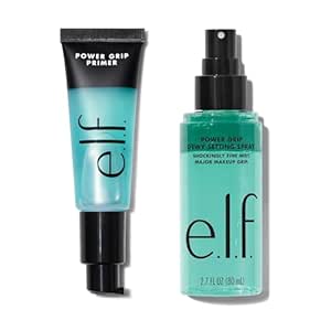 e.l.f. Power Grip Primer & Power Grip Setting Spray Duo, Set of 2