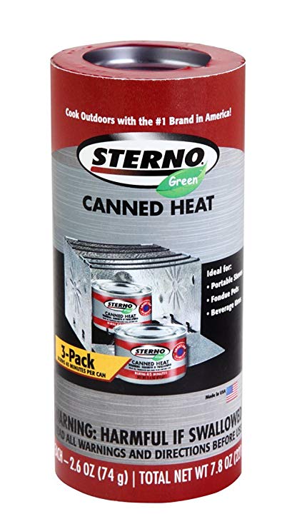 Sterno 20508 2.6-Ounce Outdoor Cooking Fuel, 3-Pack