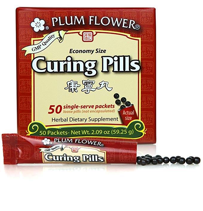 Curing Pills (Stick Pak) - Kang Ning Wan - Economy - Plum Flower by Mayway