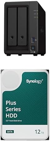 Synology 2 Bay DiskStation DS723  with 2 x HAT3300-12T