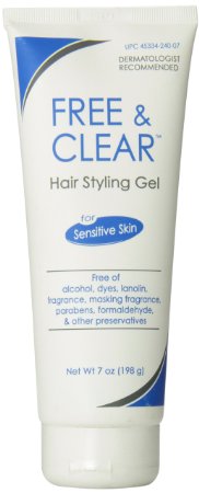 Free and Clear Hair Styling Gel 7 Ounce