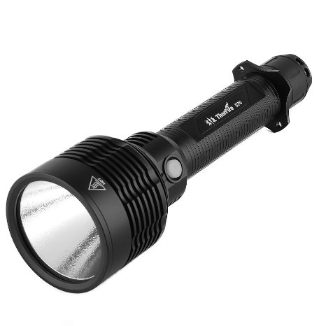 ThorFire S70 LED Flashlight 3000 Lumens CREE XHP70 LED Tactical Searchlight Torch Light IPX8 Waterproof for Camping Hiking Outdoor Sports Up to 550 Yards Beam Distance