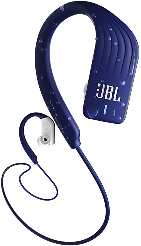 JBL Endurance Sprint Wireless Bluetooth In-Ear Sport Headphones with Touch Command Mic/Remote and 8-Hour Battery - Blue