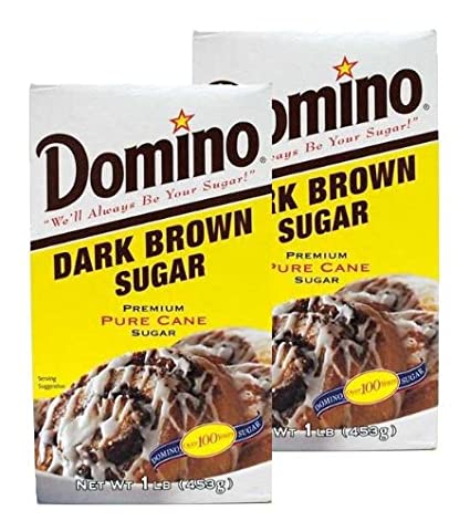 Domino Dark Brown Sugar 16 oz (Pack of 2)