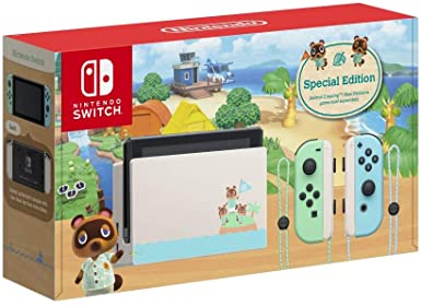 Animal Crossing: New Horizons Limited Edition Console (Game not included) - Nintendo Switch