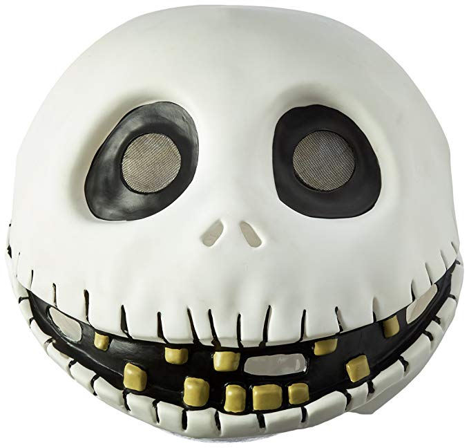 Disguise Men's The Nightmare Before Christmas Jack Skellington Latex Mask