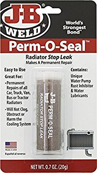 J-B Weld DS-114 PERM-O-SEAL Radiator Stop Leak - 0.7 oz.