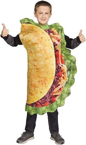 Fun World Taco Costume for Children - One Size