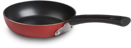 T-fal A83100 Specialty Nonstick Dishwasher Safe PFOA Free One Egg Wonder Fry Pan Cookware 45-Inch Red