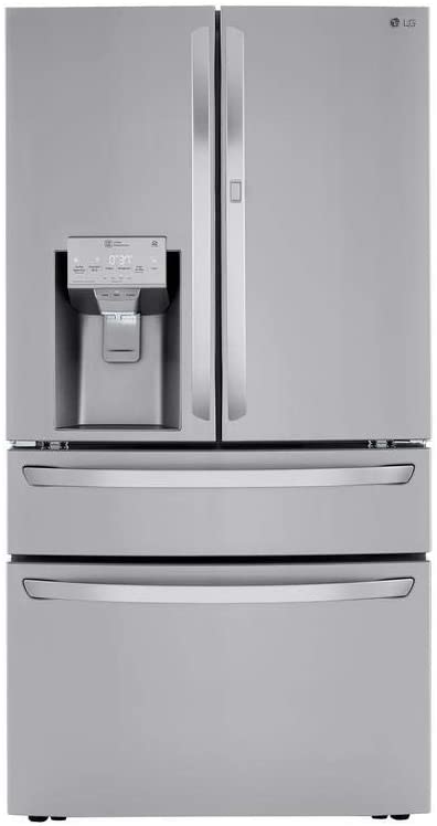 22.5 cu. ft. 4-Door French Door Refrigerator Door-In-Door, Dual and Craft Ice in PrintProof Stainless, Counter Depth