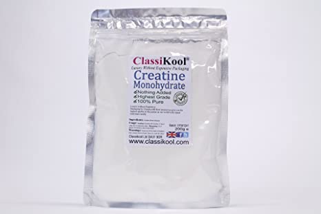 Classikool Pure Creatine Powder Monohydrate Anabolic Amino Acid for Bodybuilding (1kg)