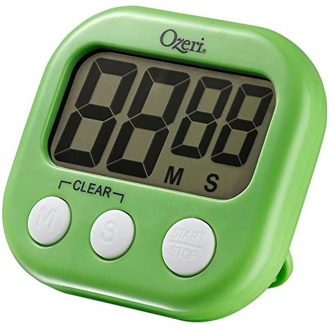 The Ozeri Kitchen and Event Timer, Lime Green