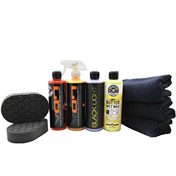 Chemical Guys HOL203 Black Car Care Kit (9 Items)