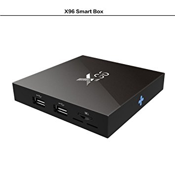 Greatever X96 TV Box Android 6.0 Marshmallow Amlogic S905X 64bit Quad Core 1G 8G Ultra HD 4K 60fps VP9 HDR H.265 with WiFi DLNA HDMI 2.0A Smart TV Box