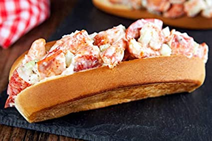Maine Lobster Roll Dinner for 6 - Includes 6 Fresh Picked Lobster Rolls, 6 Servings of Fresh New England Clam Chowder, Cape Cod Kettle cooked chips, 6 Maine Made Whoopie Pies , DIY Instructions and FREE OVERNIGHT SHIPPING