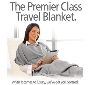 Travelrest 4-in-1 Premier Class Poncho Travel Blanket with Pocket