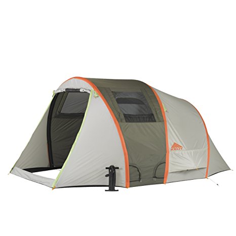 Kelty Mach Four Persons AirPitch Tent with Footprint Bundle - One Size, Grey