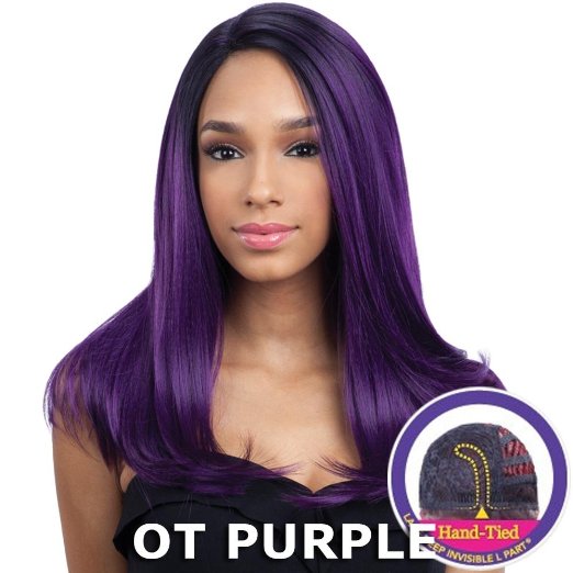 FreeTress Equal Lace Deep Invisible L Part Lace Front Wig - JUSTICE OH227144