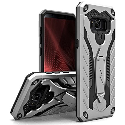 Galaxy S8 Active Case - Zizo [Static Series] Shockproof [Military Grade Drop Tested] w/ Kickstand [S8 Active Heavy Duty Case] Impact Resistant