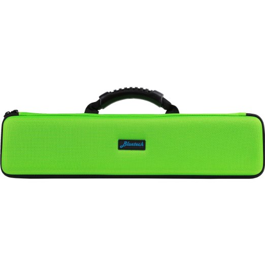 Bluetech Extra Long, Hard Storage Case for Cards Against Humanity Card Game, Green