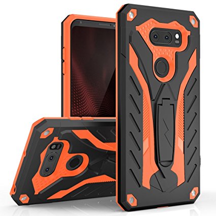 LG V30 Case - Zizo [Static Series] Shockproof [Military Grade Drop Tested] w/ Kickstand [LG V30 Heavy Duty Case] Impact Resistant