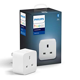 Philips Hue Smart Plug with Bluetooth, Works with Alexa and Google Assistant