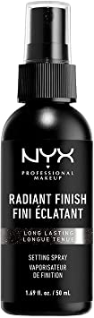 NYX Professional Makeup Setting Spray, Long Lasting Formula, Finishing Spray, Lightweight, Vegan Formula, Radiant Finish, 50 ml