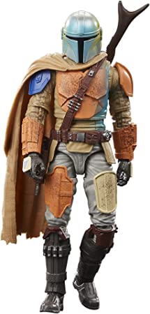 Star Wars The Black Series Credit Collection The Mandalorian (Tatooine) Toy 6-Inch-Scale The Mandalorian Collectible Figure, Kids 4 and Up (Amazon Exclusive)