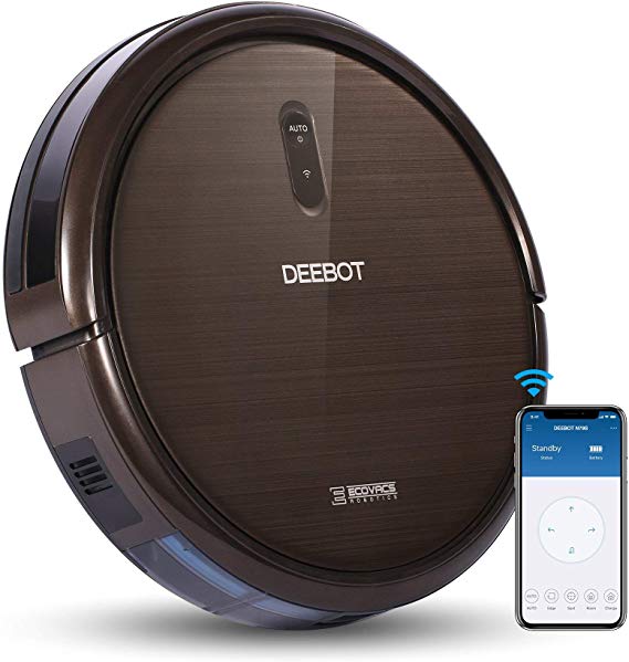 ECOVACS DEEBOT N79S Robot Vacuum Cleaner with Max Power Suction, Alexa Connectivity, App Controls, Self-Charging for Hard Surface Floors & Thin Carpets (Renewed)