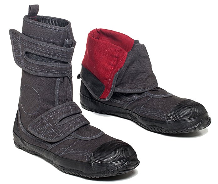 Fugu Japanese Industrial Safety Boots- Eco-Friendly Vegan Shoes- Made With Natural Products