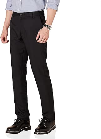 Amazon Essentials Men's Slim-Fit Flat-Front Dress Trousers