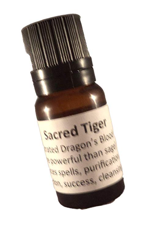 Sacred Tiger Dragon’s Blood 100% Concentrated Liquid Incense 10ml (1/3 Oz.)