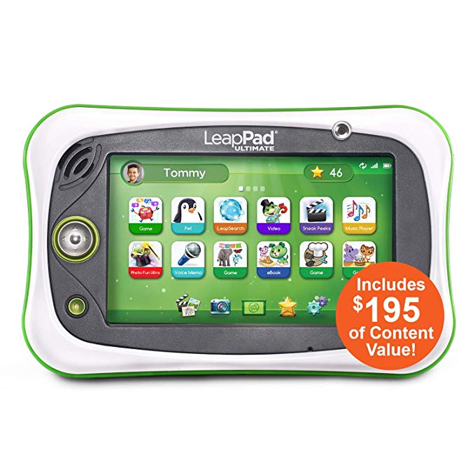LeapFrog LeapPad Ultimate Ready for School Tablet, Green (Frustration Free Packaging)
