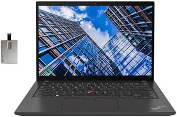 Lenovo 2022 Thinkpad T16 16" WQXGA FHD IPS 300 nits Business Laptop, Intel Core i7-1255U, 32GB RAM, 2TB SSD, Fingerprint Reader, Backlit Keyboard, Windows 11 Pro, Black, 32GB USB Card (Renewed)