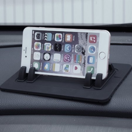Car Mount Holder, Outtek New Silicone Pad Dash Mat Cell Phone Car Holder Cradle Dock for Samsung S7/S6, iPhone 4S/5/5S/6/6S All Different Size Phone and GPS, Table PC Holder