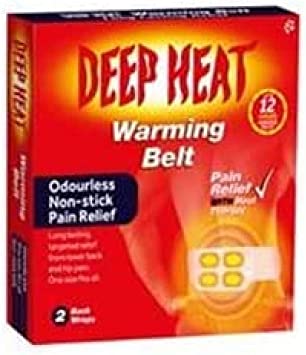 Official DEEP Heat Warming Belt 2pk