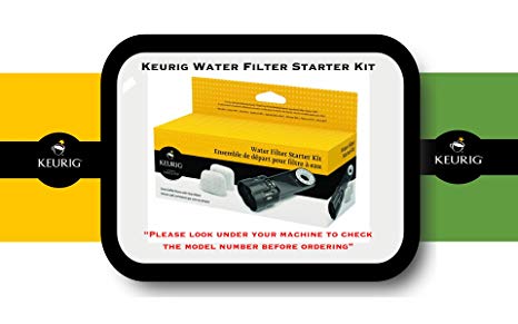 Keurig Water Filter Starter Kit for models K40, K45, K50, K55, K60, K65, K66, K70, K75, K77, K79