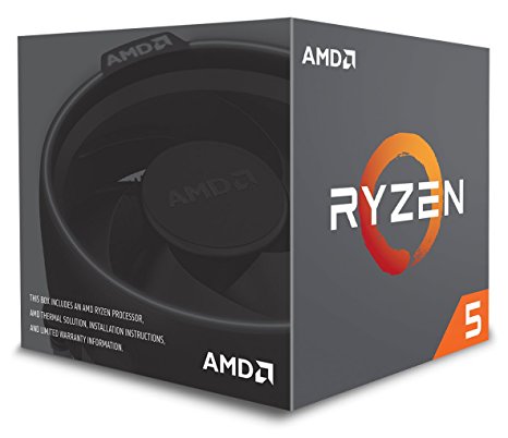 AMD Ryzen 5 2600 X 6-Core 19 MB Cache 95 W Wraith Spire Cooler - Black