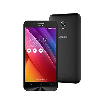 ASUS ZenFone Go ZC500TG 16GB 5 Inch 8 MP Dual SIM Factory Unlocked - International Stock No Warranty (BLACK)