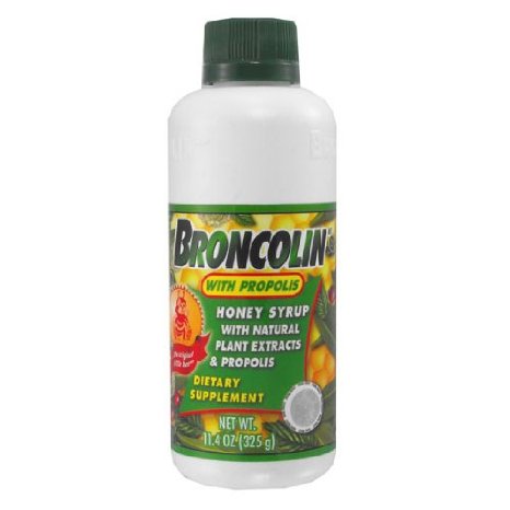 Broncolin with Propolis Honey Syrup 11.4 oz