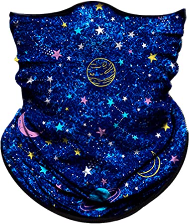 Obacle Seamless Bandana Rave Face Mask Women Men for Dust Wind Sun Protection