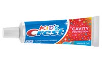 Kid’s Crest Cavity Protection Sparkle Fun Toothpaste .85 Ounce (12 Pack) | Sparkle Fun Flavor with Fluoride | Travel Size Anticavity Paste (B07NBR4LCB)