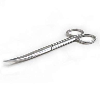 Premium Ostomy Scissors | Ostomy Scissors for Cutting Stoma Bags | Round Blunt Tip