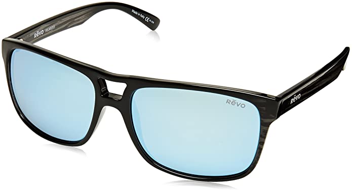 Revo Sunglasses Men Women - Rectangle Poloarized Sunglass - Multiple Frame and Lens Colors