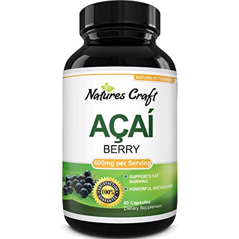 Phytoral Acai Berry Detox All Natural Pills -Cleanse Antioxidant Weight Loss Supplement Immune System Booster and Digestion and Cardiovascular Health (Superfood Vitamins)