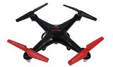 Syma X5C Quadcopter Drone with HD Camera and extra battery in exclusive BlackRed design
