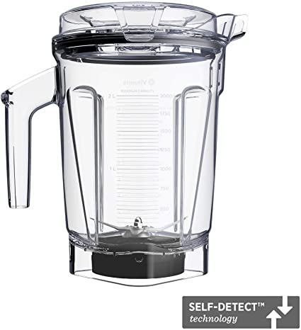 Vitamix Ascent Series Container, 64oz. Low-Profile with SELF-DETECT - 63126