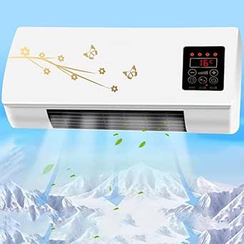 Temprair Portable Air Conditioning - 2024 Best Temprair Aire Acondicionado Portatil, 8h Intelligent Timing, Wall Mounted Heating And Cooling Air Conditioner, Easy Temperature Control