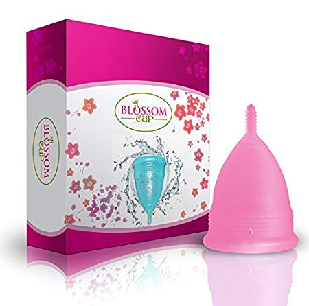 Blossom Large Pink Menstrual Cup Is Best Menstrual Cup for Collecting Menstruation Flow - Large Pink